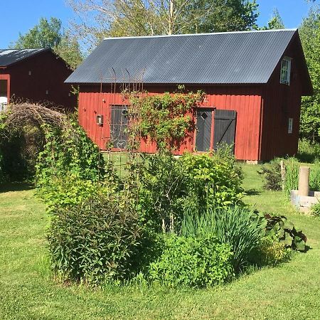 Liten Stuga Mitt I Naturen Pa Kinnekulle Hällekis Extérieur photo